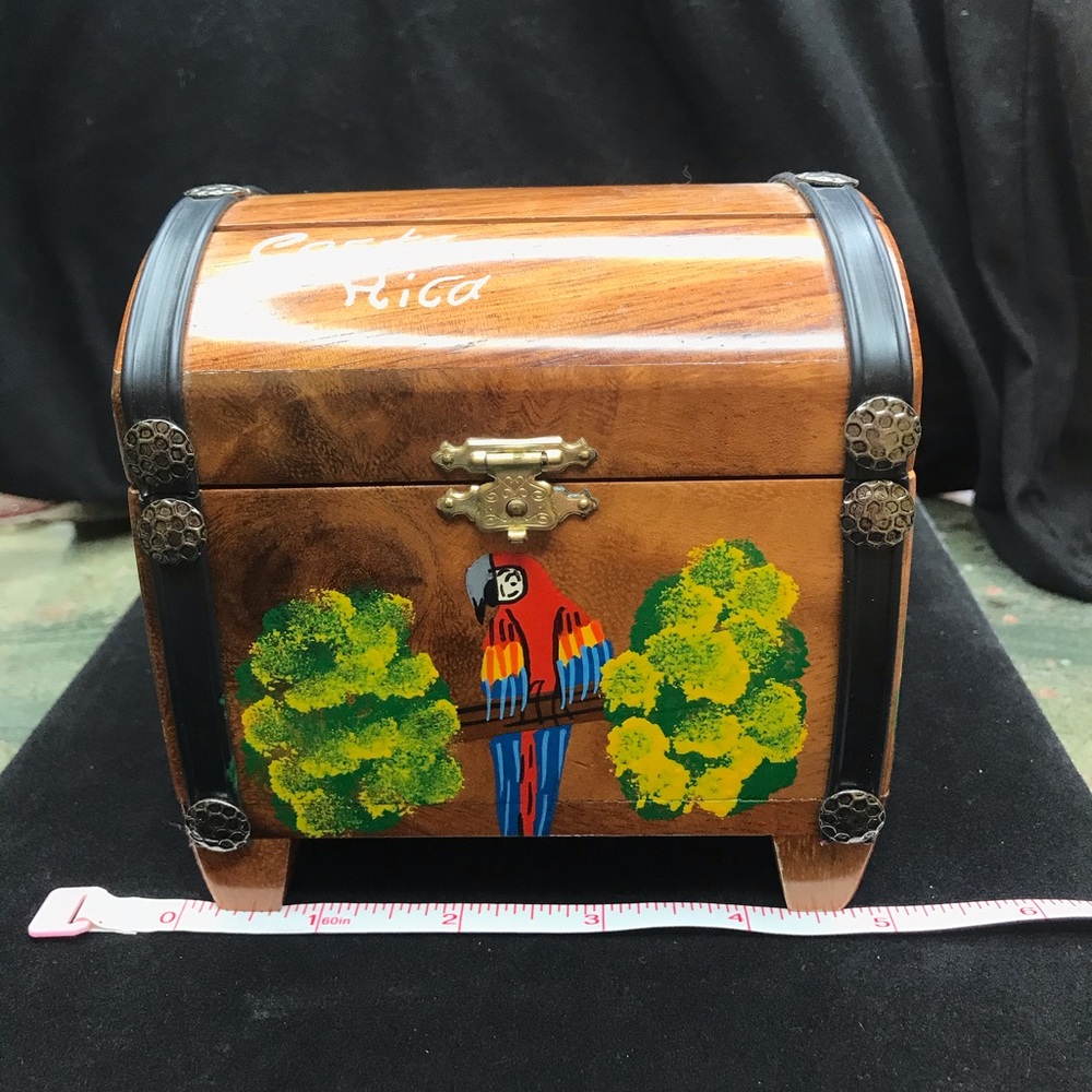 Wooden Jewelry Box - Costa Rica